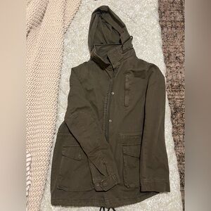 Thread & Supply Green Bomber Jacket